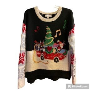 Celebrate Together Ugly Christmas Sweater